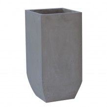 FLOWER POT 1 Cement Grey 35x35x80cm c347605 FLOWER POT 1 Cement Grey 35x35x80cm c347605