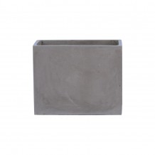 FLOWER POT 2 Cement Grey 50x20x40cm c347606 FLOWER POT 2 Cement Grey 50x20x40cm c347606