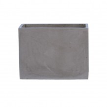 FLOWER POT 2 Cement Grey 60x30x45cm c347607