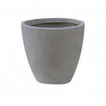 FLOWER POT 3 Cement Grey Φ44x37cm c347610