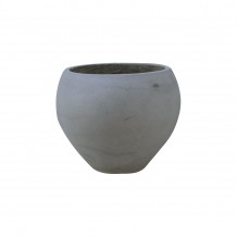 FLOWER POT 5 Cement Grey Φ32x26cm c347614