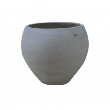 FLOWER POT 5 Cement Grey Φ43x32cm c347615