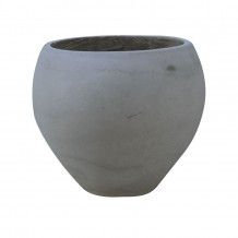 FLOWER POT 5 Cement Grey Φ55x40cm c347616