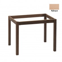 ΠΟΔΙ ΚΑΦ 70x110cm Λυόμενο Άβαφο c348176