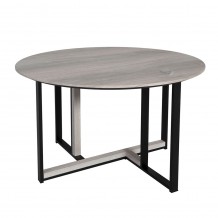 COMBO COFFEE TABLE SONOMA DECAPE ΜΑΥΡΟ D60xH40cm c349682