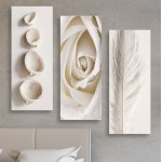 ΠΙΝΑΚΑΣ ΤΡΙΠΤΥΧΟ MDF NATURAL ELEMENTS HM7204 05 60X0 3X50 εκ c363798
