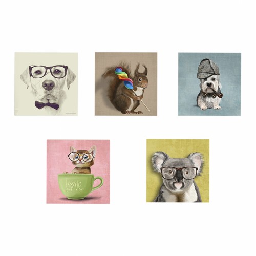 ΠΙΝΑΚΑΣ ΠΕΝΤΑΠΤΥΧΟ MDF CLEVER PETS HM7205 01 75X0 3X15 εκ c363799