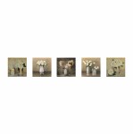 ΠΙΝΑΚΑΣ ΠΕΝΤΑΠΤΥΧΟ MDF ROMANTIC FLOWERS HM7205 02 75X0 3X15 εκ c363800