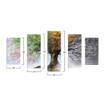 ΠΕΝΤΑΠΤΥΧΟΣ ΠΙΝΑΚΑΣ MDF FOUR SEASONS HM7206 05 100X60 εκ c363805