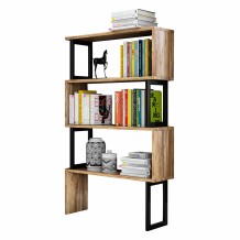 ΒΙΒΛΙΟΘΗΚΗ ΚΑΡΥΔΙ ΜΕ ΜΑΥΡΟ ΣΚΕΛΕΤΟ 80x22x128 εκ HM8867 01 c364814 ΒΙΒΛΙΟΘΗΚΗ ΚΑΡΥΔΙ ΜΕ ΜΑΥΡΟ ΣΚΕΛΕΤΟ 80x22x128 εκ HM8867 01 c364814