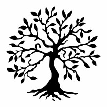 ΔΙΑΚΟΣΜΗΤΙΚΟ ΤΟΙΧΟΥ 100 ΜΕΤΑΛΛΙΚΟ ΜΑΥΡΟ ΔΕΝΤΡΟ 60Χ60 HM7208 c364815