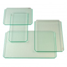 Ακρυλικόs Δίσκοs Παρουσίασηs 18x30cm λευκός GARIBALDI c371950