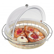 Ακρυλικό Kάλλυμα Στρογγυλό Rolltop Φ 38 cm Χωρίς την βάση GARIBALDI c371958