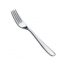 Πιρούνι Φαγητού σετ 12 τεμαχίων 200mm 70gr Σειρά GRANDE HOTEL 18 10 4mm Salvinelli Ιταλίας c372257