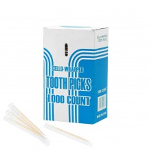 Πακέτο 1000 Οδοντογλυφίδες σε συσκευασία 5 τεμαχίων σε Ατομικό Σελοφάν c372431