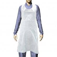 Ποδιά Πλαστική 80x120cm Λευκή HDPE Μιας Χρήσης ΣΕΤ 100 ΤΕΜΑΧΙΩΝ c372433