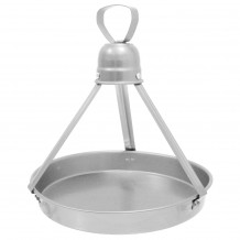 Δίσκοs Καφενείου Αλουμινίου Φ40cm Ελληνικής Κατασκευής c372481