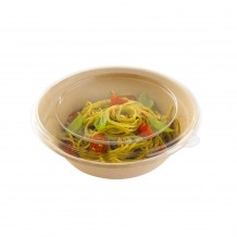 Μπωλ Στρογγυλό 1000ml Φ21x6cm από ζαχαροκάλαμο Μίας Χρήσης Μπεζ Sabert ΣΕΤ 75 ΤΕΜΑΧΙΩΝ c372649