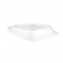 Καπάκι Τετράγωνο Επικλινές 19x19cm RPET Μίας Χρήσης Διάφανο Sabert ΣΕΤ 50 ΤΕΜΑΧΙΩΝ c372787