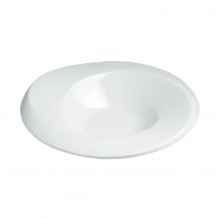 Στρογγυλή Πιατέλα TORSE πορσελάνη Φ42cm Σειρά MAGNUM λευκή c372934