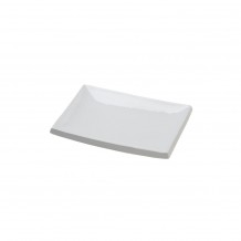 Δίσκος SUSHI Πορσελάνης 23x16cm Σειρά PARTY λευκός c372973