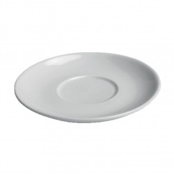 Πιάτο για κούπες Γίγας Φ28 5cm Πορσελάνης λευκό c373002