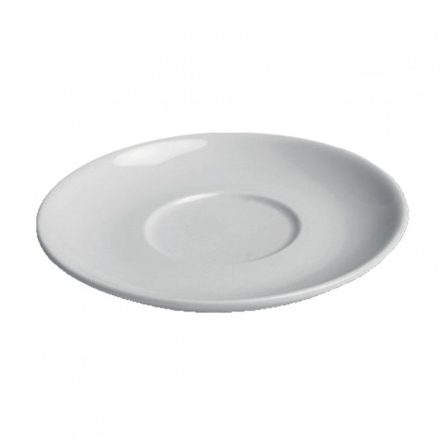 Πιάτο για κούπες Γίγας Φ28 5cm Πορσελάνης λευκό c373002