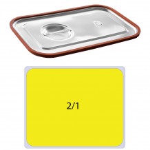 Καπάκι με σιλικόνη γαστρονομίας ανοξείδωτο 18 10 GN2 1 65x53cm FUECO c373199 Καπάκι με σιλικόνη γαστρονομίας ανοξείδωτο 18 10 GN2 1 65x53cm FUECO c373199