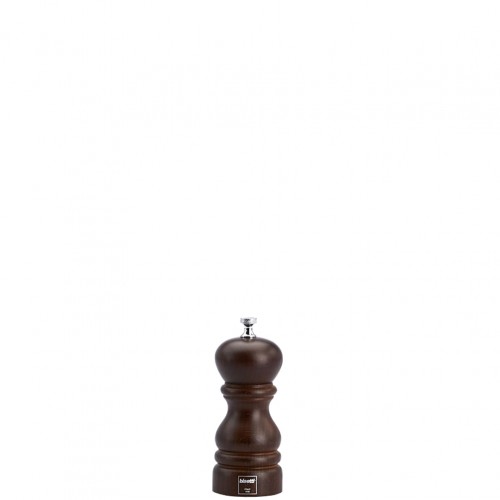 Μύλος Πιπεριού σειρά ROMA ξύλο καρυδιάς ύψος 130mm Bisetti Italy c373343