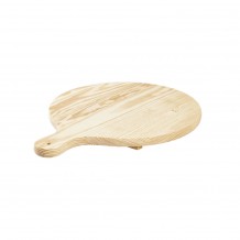 Ξύλινη Πιατέλα Πίτσας πεύκο φ35x2cm Bisetti Italy c373377