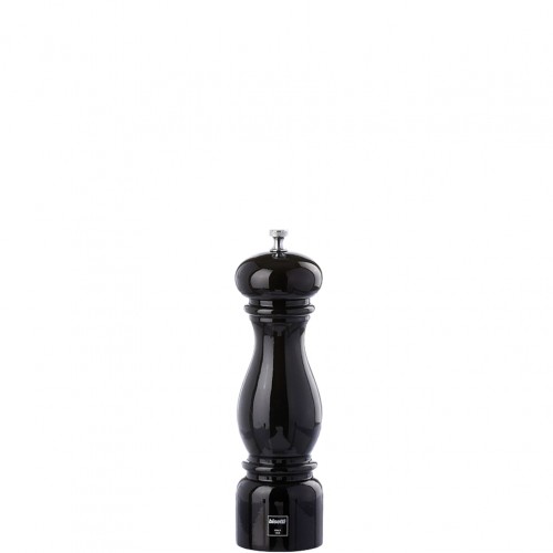 Μύλος Πιπεριού ξύλο λάκα μαύρο ύψος 220mm Bisetti Italy c373389