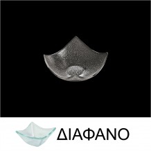 Μπωλ αστέρι από χυτό γυαλί 4mm 13x13cm διαφανές ΣΕΤ 12 ΤΕΜΑΧΙΩΝ c373464