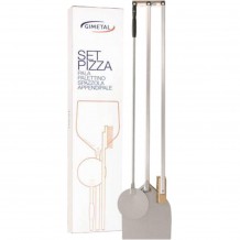 Σετ εργαλείων πιτσαρίας με βάση 2 φτυάρια amp βούρτσα c373537