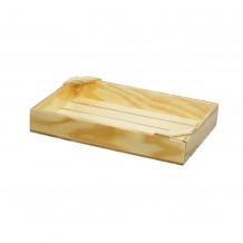 Ξύλινη Ψαροκασελα 20x30cm ανοιχτό καφέ ελληνικής κατασκευής c373598