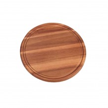 Ξύλινο Πιάτο με Λούκι Στρογγυλό Φ25x1 5cm από Ακακία c373617 Ξύλινο Πιάτο με Λούκι Στρογγυλό Φ25x1 5cm από Ακακία c373617