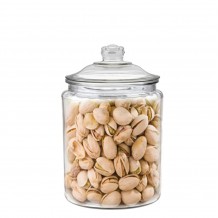 Δοχείο γυάλινο 1 9 λίτρα με αεροστεγές καπάκι φ15x21cm c373870