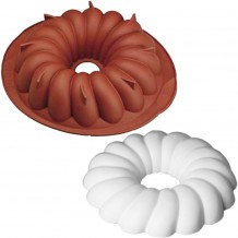 Φόρμα τούρτας σιλικόνης Savarin φ24x6cm 1 25Lt HappyFlex c373875 Φόρμα τούρτας σιλικόνης Savarin φ24x6cm 1 25Lt HappyFlex c373875