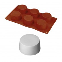 Φόρμα σιλικόνης 17 5x30cm 6 muffin φ50x28Υmm 45ml HappyFlex c373888 Φόρμα σιλικόνης 17 5x30cm 6 muffin φ50x28Υmm 45ml HappyFlex c373888