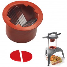 Λεπίδα τεμαχισμού ημικύκλιο για τον κόπτη MF 215610 MATFER France c374017