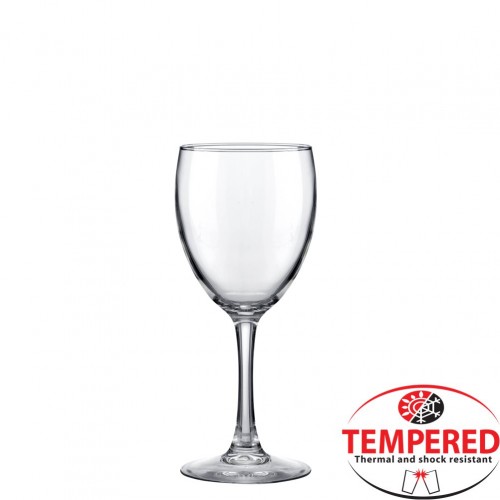 Ποτήρι γυάλινο Tempered 19cl φ7x16 8Ycm Vicrila Ισπανίας ΣΕΤ 12 ΤΕΜΑΧΙΩΝ c374043