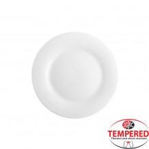 Πιάτο Οπαλίνης Ρηχό 25 cm Λευκό Tempered Σειρά Elba CoK Spain ΣΕΤ 6 ΤΕΜΑΧΙΩΝ c374227