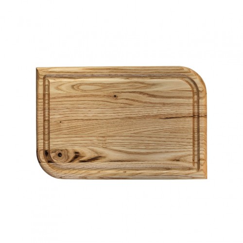 Ξύλινο πλατό με Λούκι από ξύλο Καστανιάς 30 x 20 cm c374321