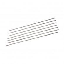 Σούβλα τετράγωνη Inox μερίδας 0 5x0 5x50cm c374373 Σούβλα τετράγωνη Inox μερίδας 0 5x0 5x50cm c374373