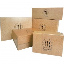 Κουτί Ψητοπωλείου μεταλιζέ με σχέδιο Κραφτ 26x26x4 5cm ΣΕΤ 10 ΤΕΜΑΧΙΩΝ c374469 Κουτί Ψητοπωλείου μεταλιζέ με σχέδιο Κραφτ 26x26x4 5cm ΣΕΤ 10 ΤΕΜΑΧΙΩΝ c374469