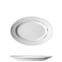 Πιατέλα Οβάλ 29cm πορσελάνης σειρά VEGA Silver VAN KOTTLER Europe ΣΕΤ 6 ΤΕΜΑΧΙΩΝ c374560