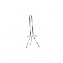 Επιτραπέζια βάση Πίνακας ΙΝΟΧ χωρίς το ταμπελάκι Abert c374885