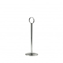 Βάση στήριξης αριθμού τραπεζιού Ανοξείδωτη Φ7x20cm Σετ 6 τμχ Leone c375068