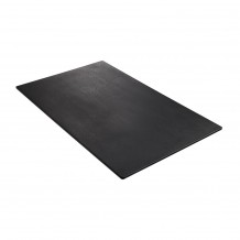 Πλάκα Μελαμίνης χρώμα Μαύρο 53x32x1 5cm Leone c375080