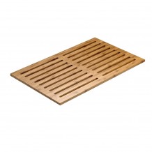 Πλάκα Κοπής Ψωμιού από Bamboo 53x32 5x4cm Leone c375092
