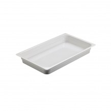 Δοχείο Γαστρονομίας Μελαμίνης Λευκό 41 5x28x6cm Leone c375108